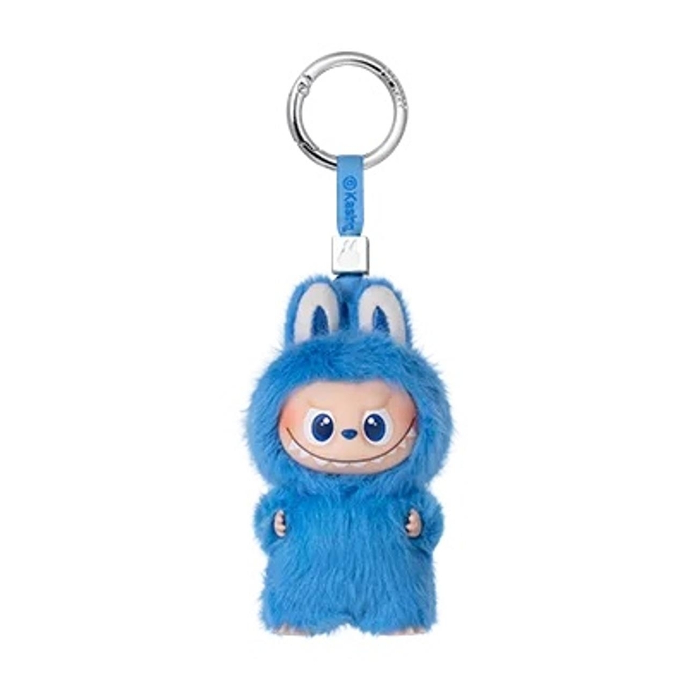 Pop Mart Pin For Love Letter "O" Blue Mini Labubu Plush Pendant
